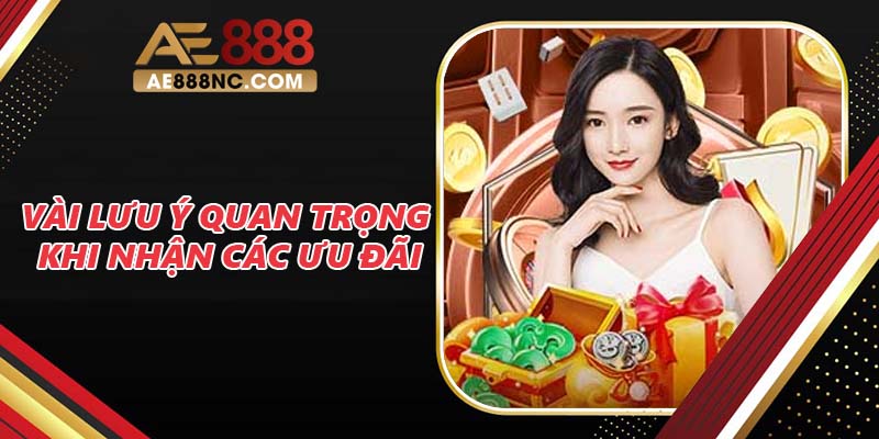 Vài lưu ý quan trọng khi nhận các ưu đãi